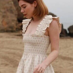 Bridal Nap Dress in Ivory Gold Jacquard SMALL SOLD OUT NWT